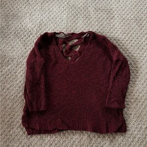 Express Women’s Criss Cross Sweater